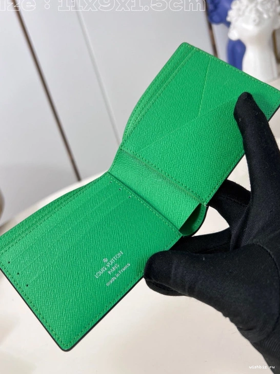 WIS VUITTON MULTIPLE WALLET-11.5-9-1.5cm LOUIS 0715